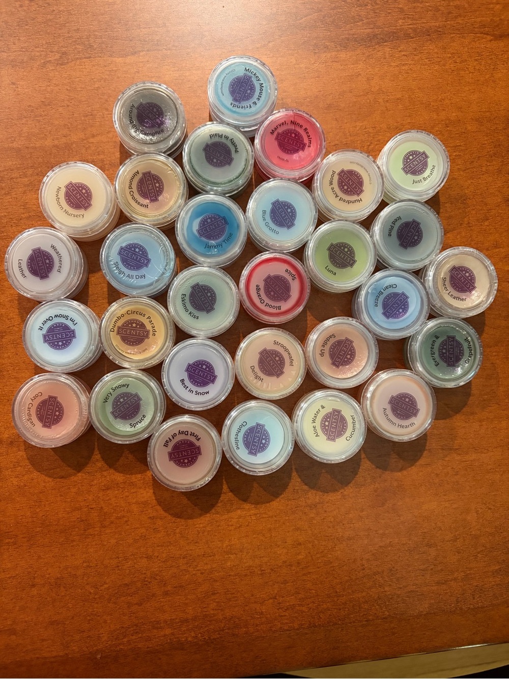 Scentsy Mini Wax Melt Samples 30